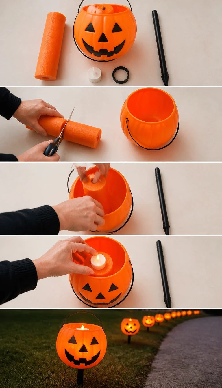 Halloween Luminaries to Light Your Walkway