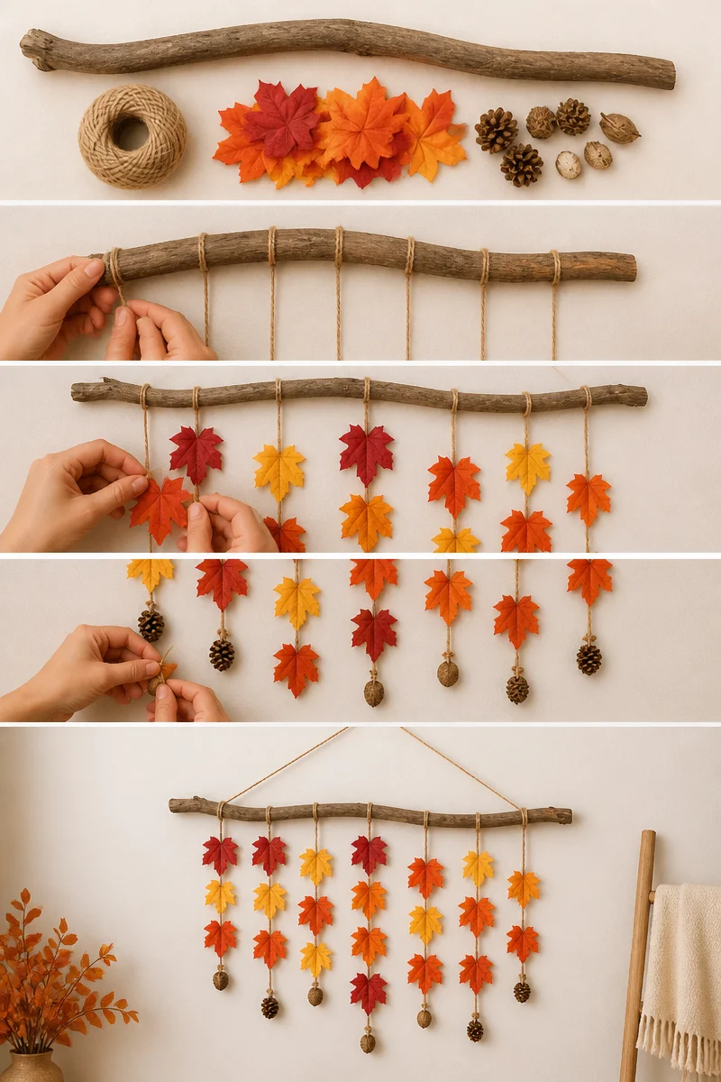 HOW TO MAKE A THANKFUL WALL HANGING
