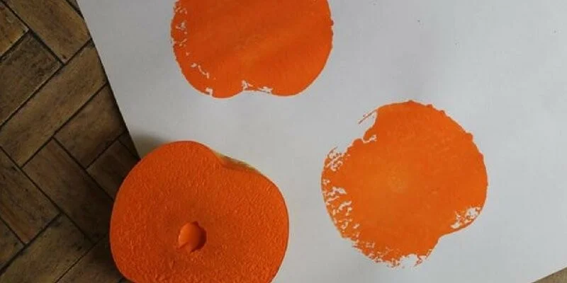 Pumpkin Apple Stamping