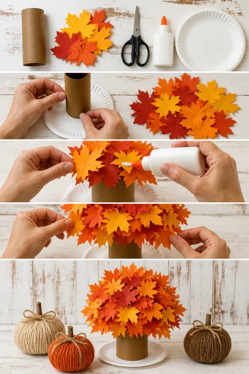 Thankful Thanksgiving Tree Craft - Made In A Pinch