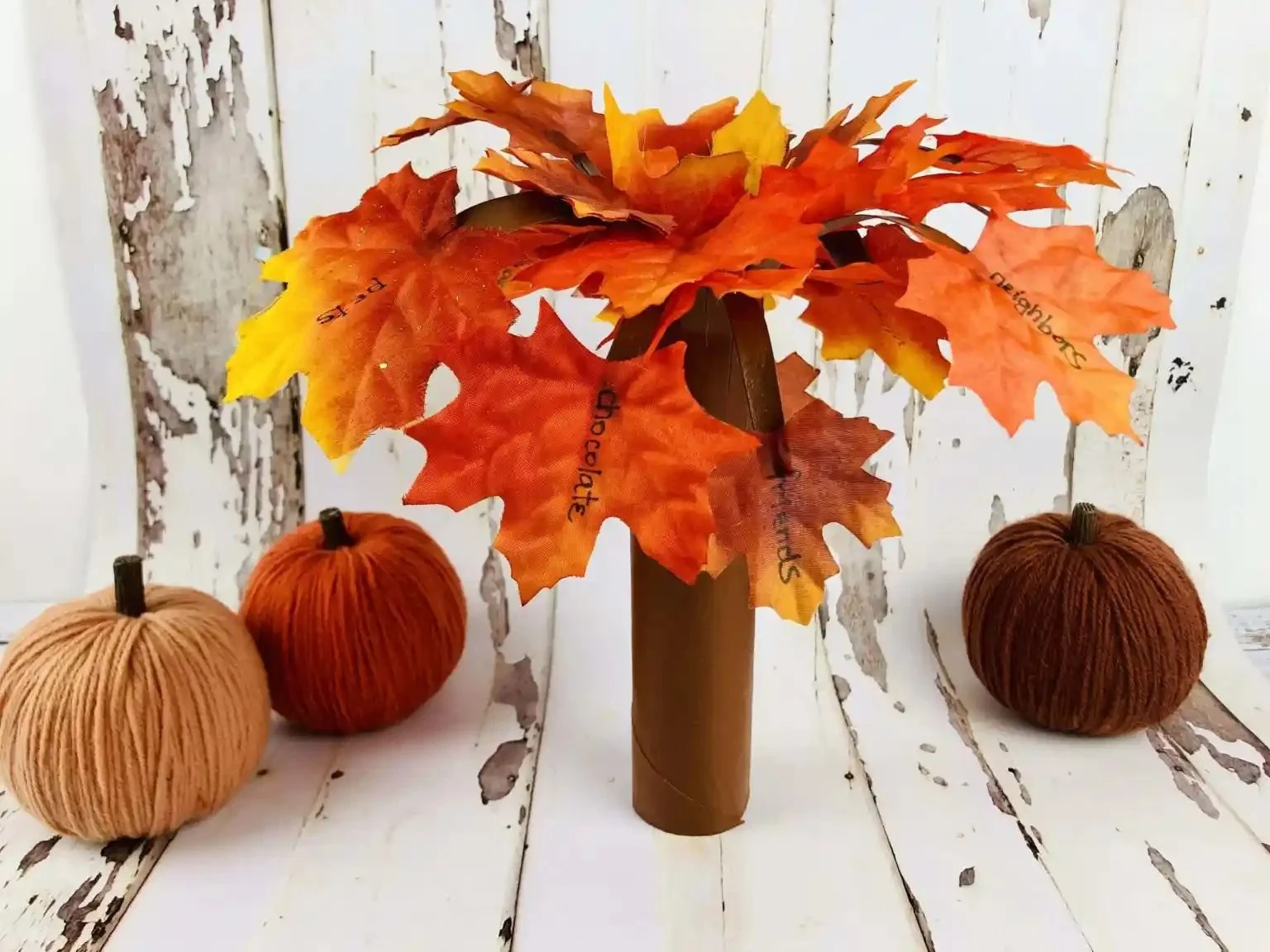 Thankful Thanksgiving Tree Craft - Made In A Pinch