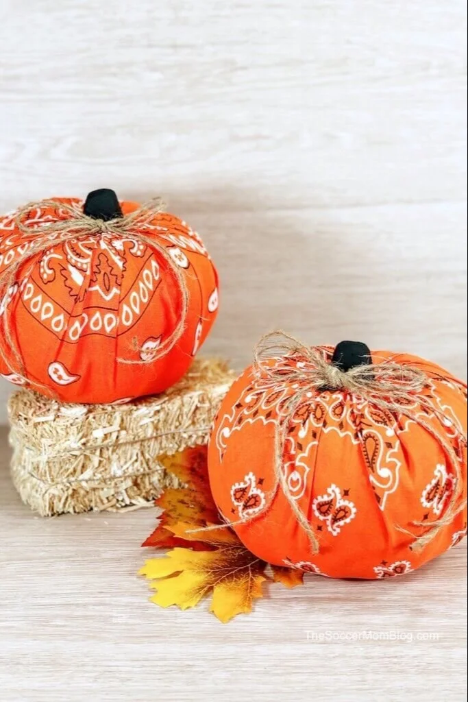 Toilet Paper Pumpkins