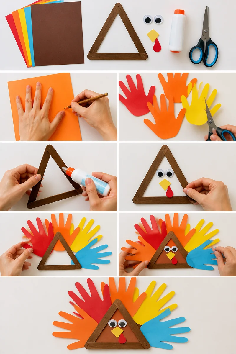 Triangle Turkey Craft