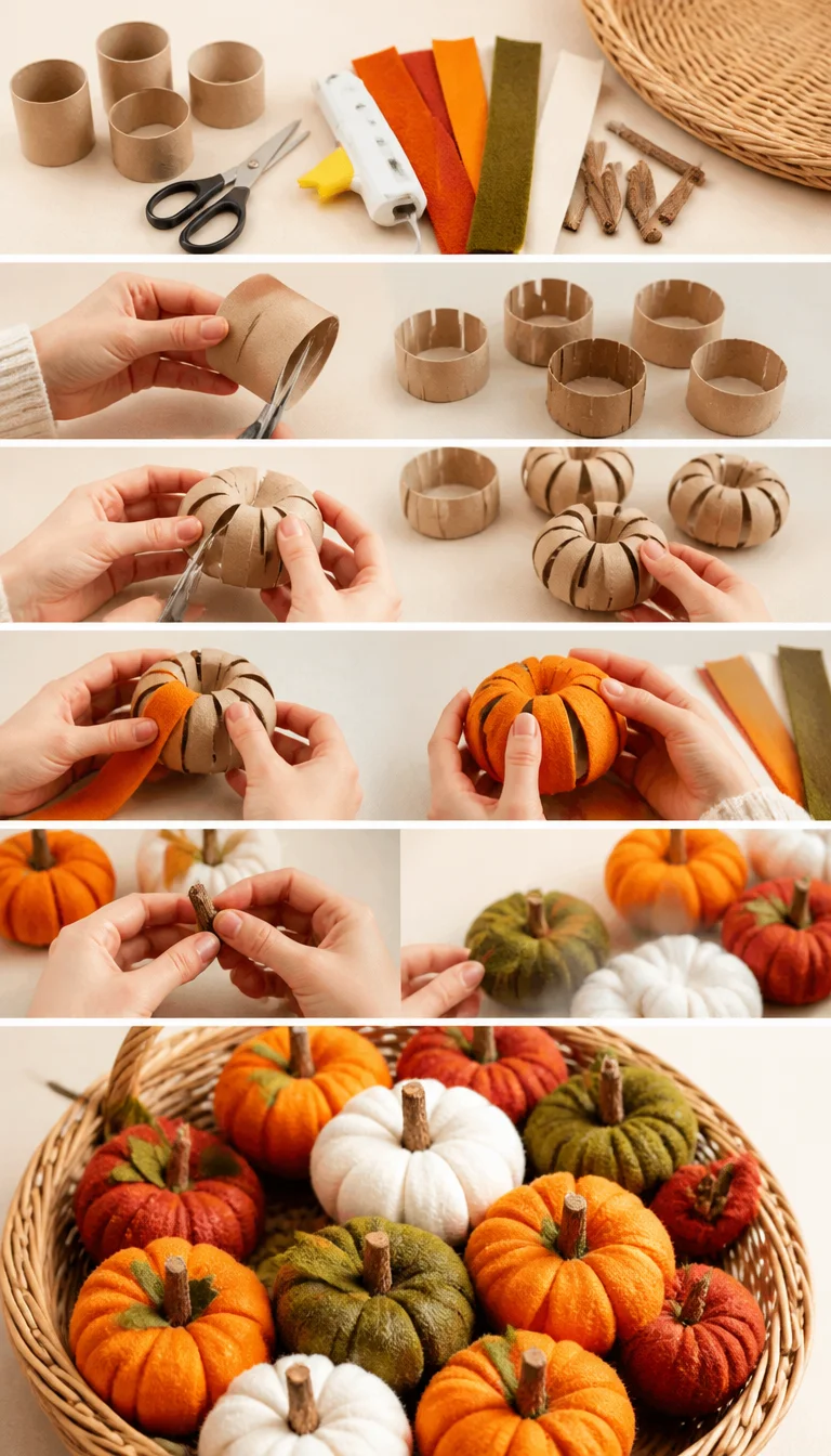 Unleash Your Creativity with Toilet Paper Roll Pumpkins
